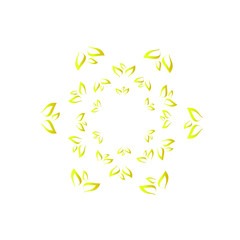circle ornament logo icon