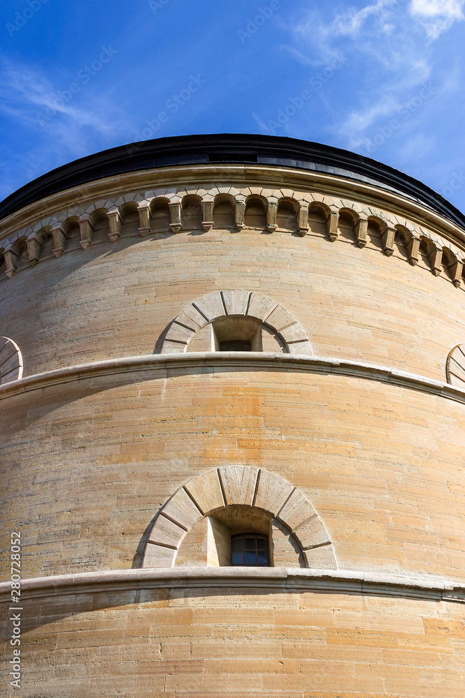 Canvas Prints Gun tower at Karlsborg's fortress in Sweden