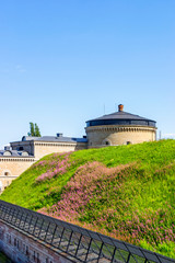 Fototapeta na wymiar View to Karlsborg's fortress in Sweden
