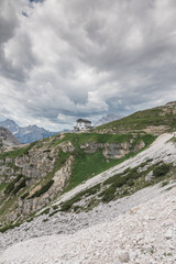 Fototapeta premium vista panoramica delle dolomiti 
