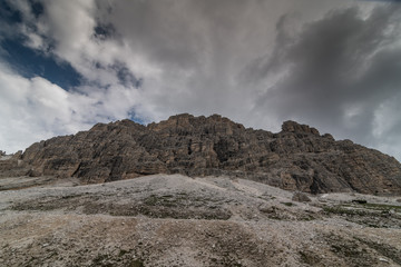 vista panoramica delle dolomiti 