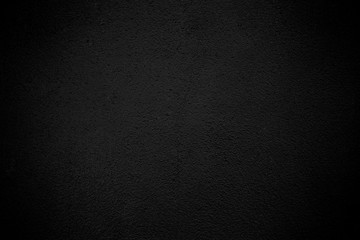 Black wall texture pattern rough background. Old black grunge background. Dark wallpaper copy space...