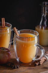 Glass Mug of Apple Cider