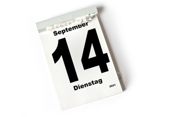 14. September 2021