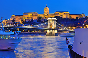 Buda Castle in Budapest, Hungary