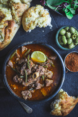 Middle Eastern lamb stew