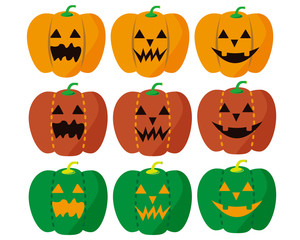 ハロウィン　カボチャ　南瓜　ジャックオランタン　パンプキン