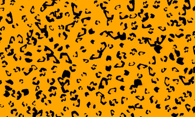Leopard print design. Animal skin pattern.