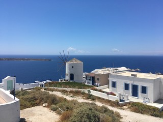 Greece　ギリシャ・サントリーニ島　岬