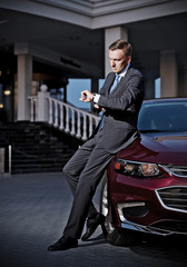 Businessman on the street (HDR ver)