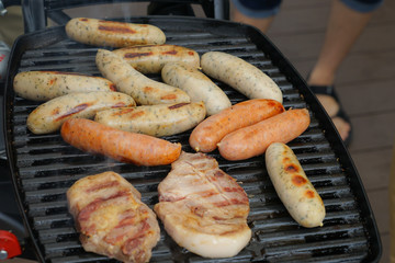 バーベキューの肉のイメージ