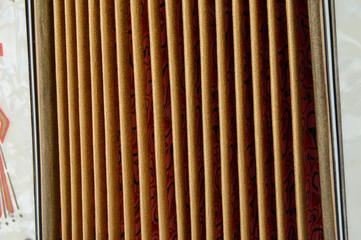 old accordion bellows wide front