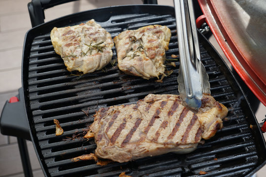 バーベキューの肉のイメージ