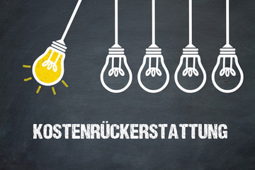 Fototapeta premium Kostenrückerstattung
