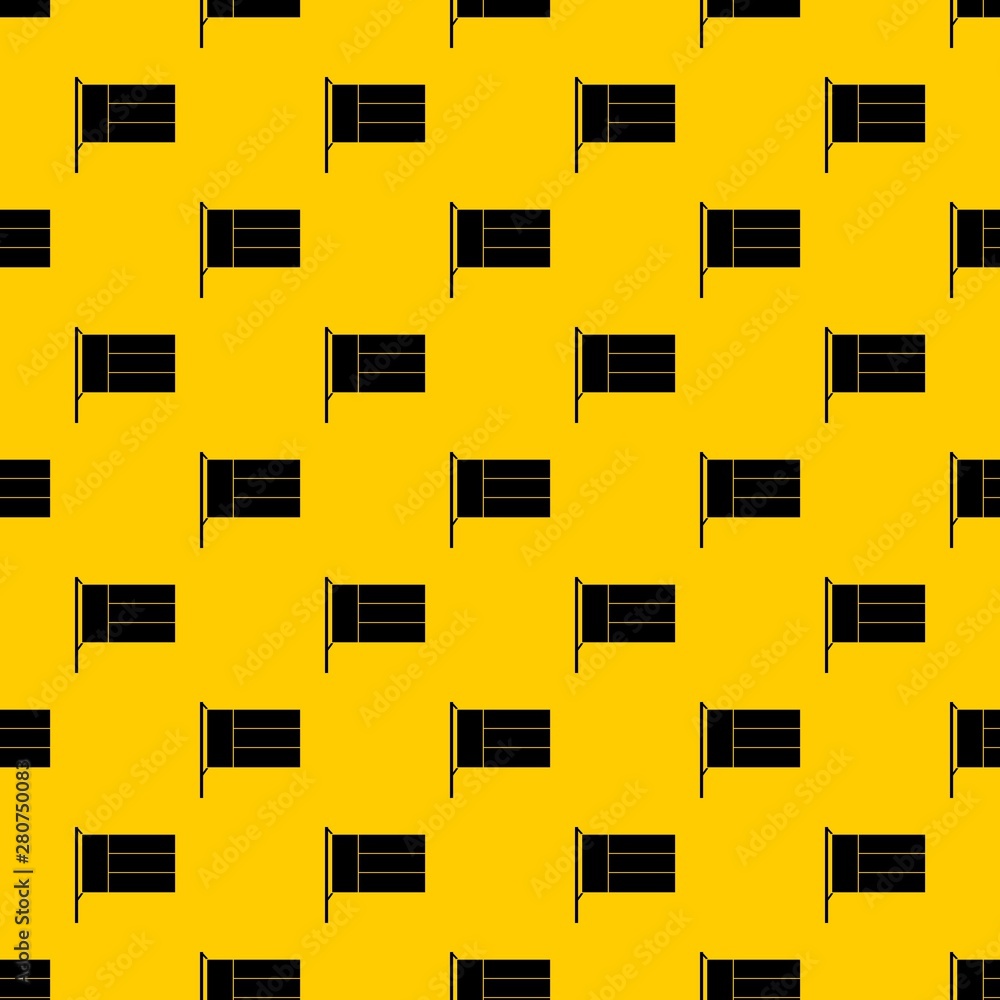 Poster flag pattern seamless vector repeat geometric yellow for any design