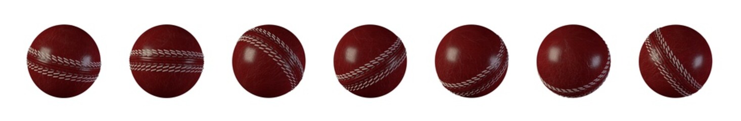 Cricket Ball Various Positions