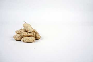 walnuts isolated on white background