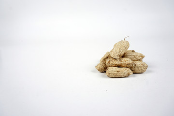 walnuts isolated on white background