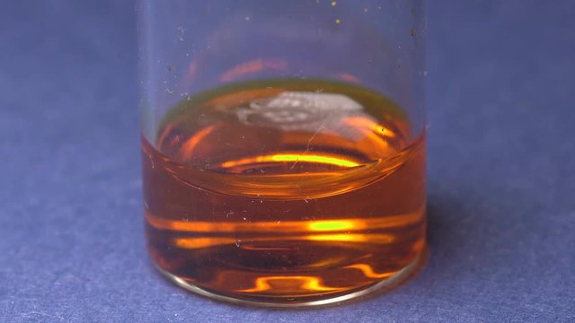 A solution of chromium in acid. Chemical in vitro.