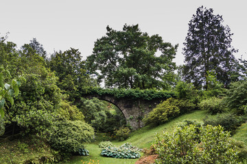 The hidden corners of Villa Taranto in Verbania in Italy