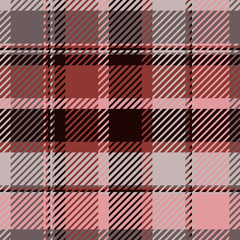 Plaid or tartan vector is background or texture in many color