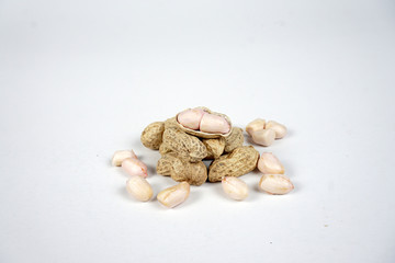 nuts isolated on white background