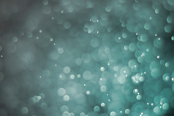 light of bokeh water dot color blue for background