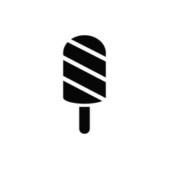 ice cream icon vector trendy flat design