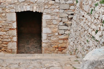 Tor, Palamidi-Festung, Nafplio, Griechenland