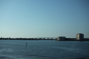 Fototapeta na wymiar view from the pier
