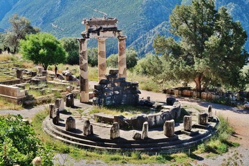 Tholos, Delphi, Griechenland