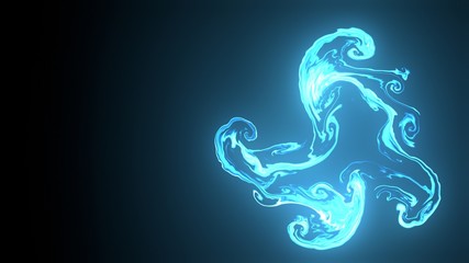 Abstract wallpaper and texture background.  Rainbow magic pattern.  The texture looks like rainbow blurred clouds and smoke.