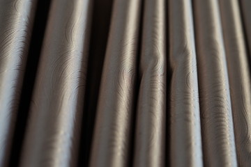 glow grey curtain inside clean house