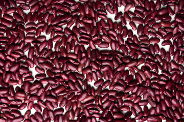 A lot of dry red beans