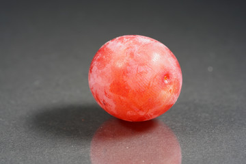 Mirabelle plums from the local garden in Germany are very sweet