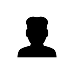 Man icon for web and mobile