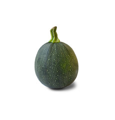 Zucchini isolated on white background. Fresh food. Diet.