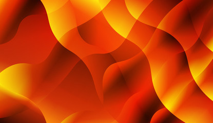 Abstract Waves. Futuristic Technology Style Background. For Your Design Wallpapers Presentation. Vector Illustration with Color Gradient