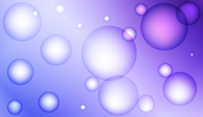 Blurred decorative design with bubbles. For elegant pattern cover book. Vector illustration.