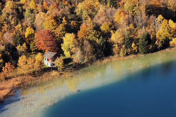Lac du Jura en automne