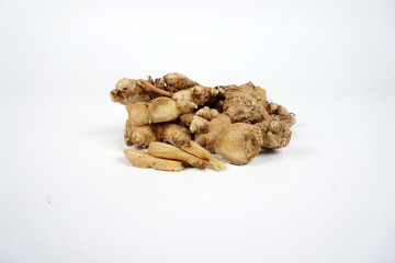  ginger isolated on white background