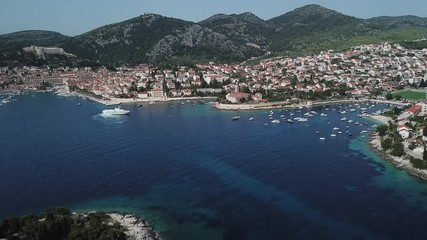 The island of Hvar in Croatia, July 2019