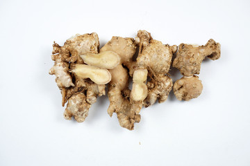 ginger isolated on white background