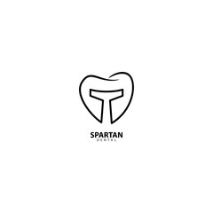 Spartan Dentist Logo design inspiration