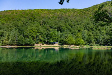 Lake Bethmale, Ariège, Occitanie, France