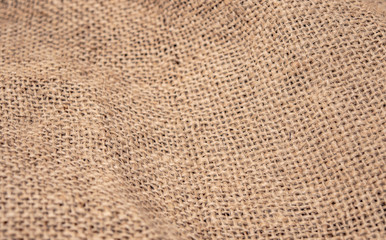 Coarse weaving fabric for bags texture close up