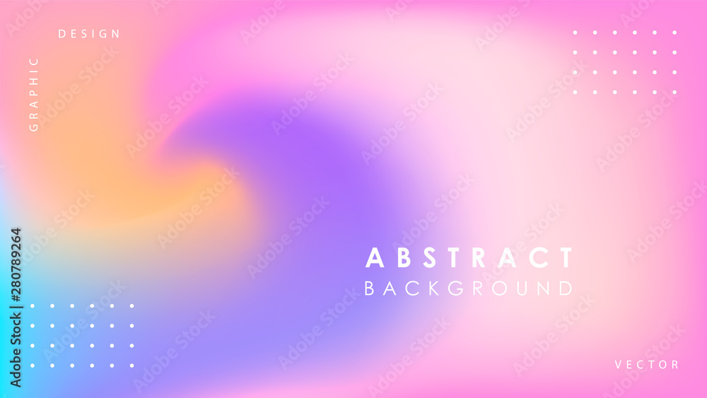 Poster abstract gradient background. modern design. landing page template.