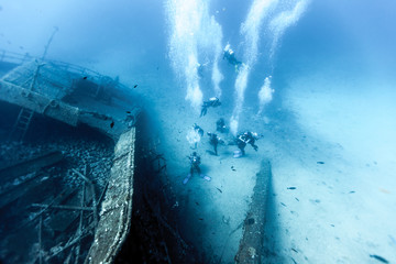 Wreck of a Cargo Ship, Vis, Croatia