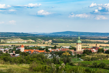 Fototapeta premium Small town Retz in the region Weinviertel, Austria.