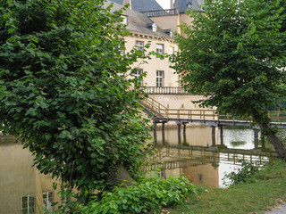 Sommerabnd am Wasserschloss